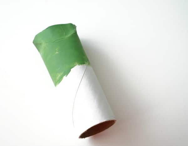 yoda for kids craft painted green