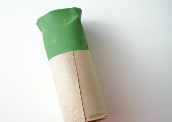 yoda craft with brown construction paper