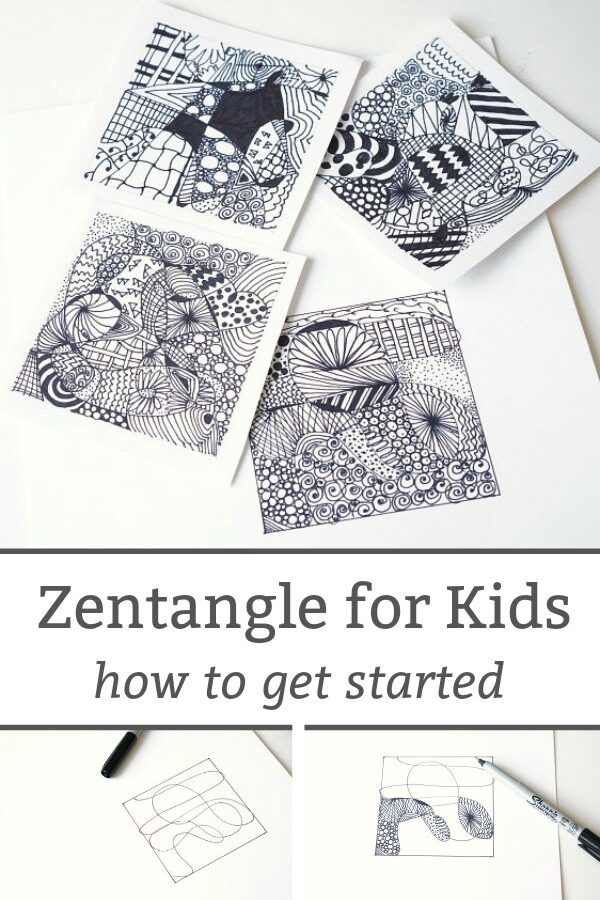 zentangle for kids beginners guide