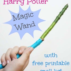 make your own harry potter magic wand
