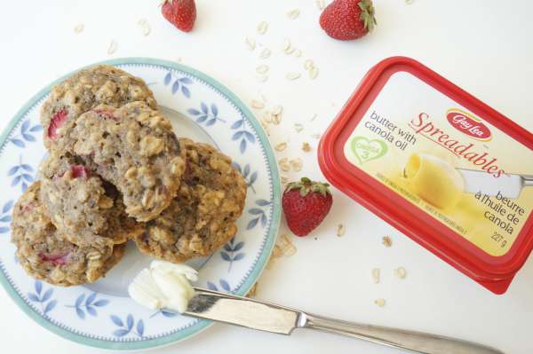 strawberry banana muffin