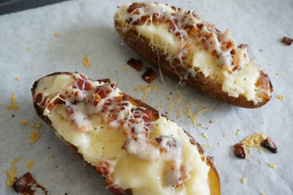 twice baked potatoes baked