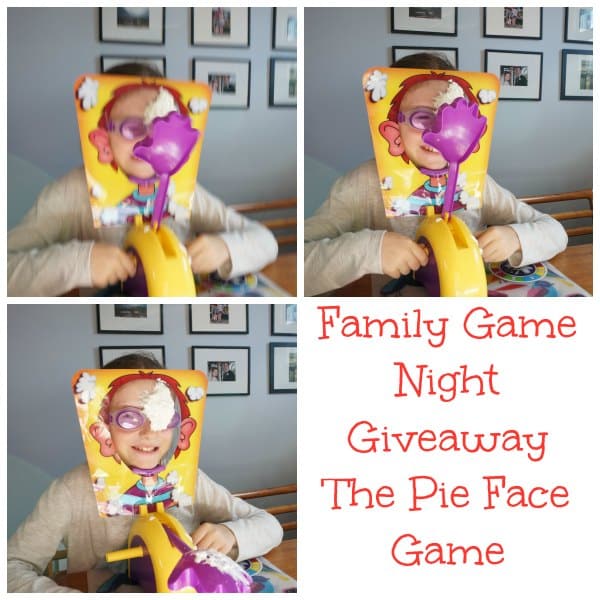 pie face family game night giveaway