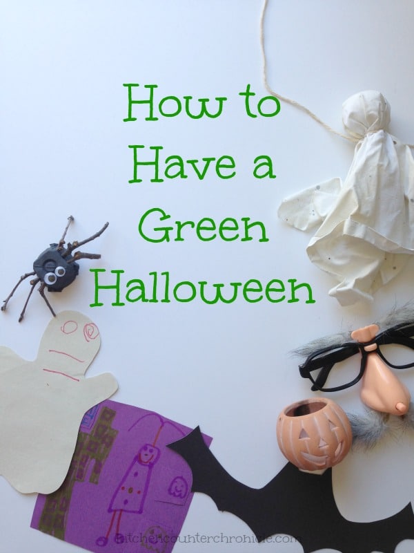 how to have a green halloween