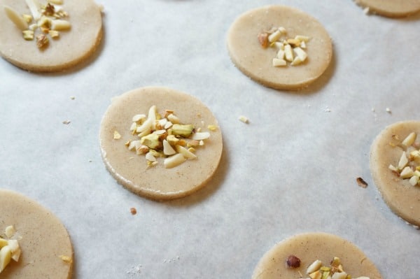 diwali cardamom pistachio and almond cookie