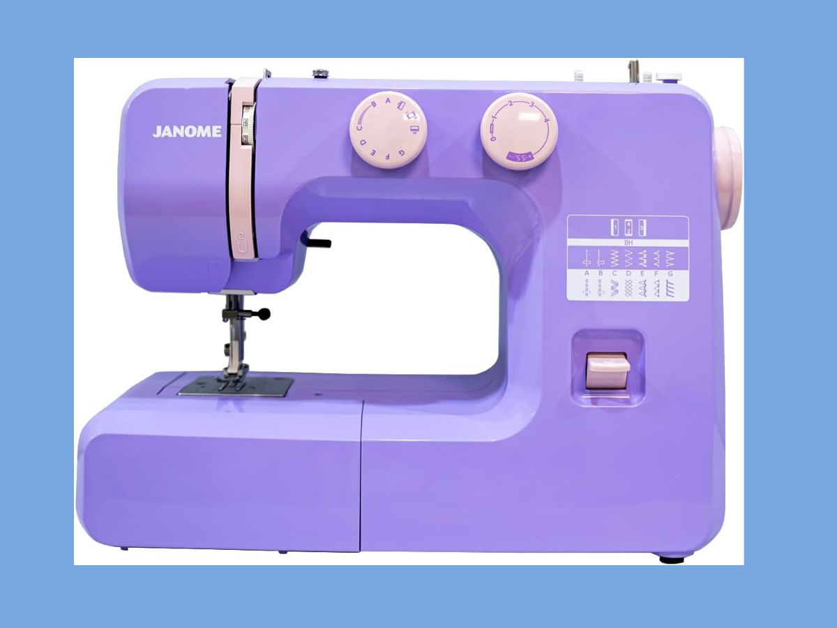 Janome 001LOVELY Lovely Lilac Easy-to-Use Sewing Machine