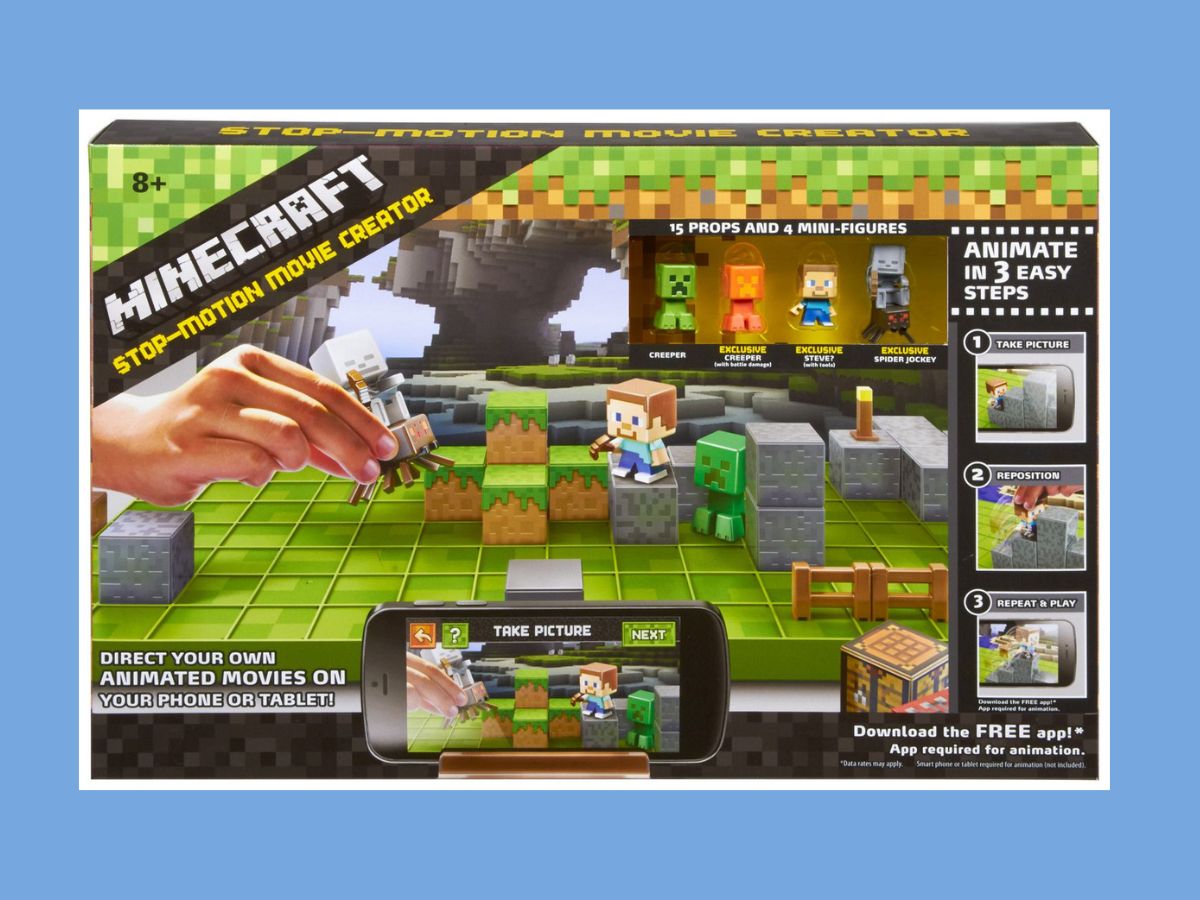 Mattel Minecraft Stop-Motion Animation Studio