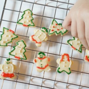 christmas cookie advent calendar cookies decorated