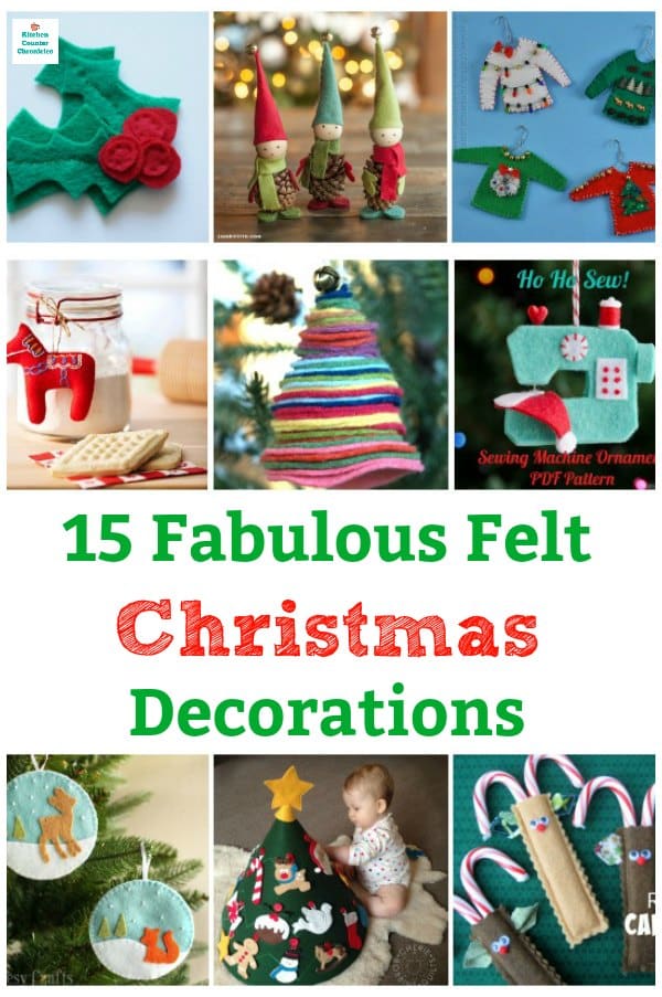 felt christmas ornaments to make