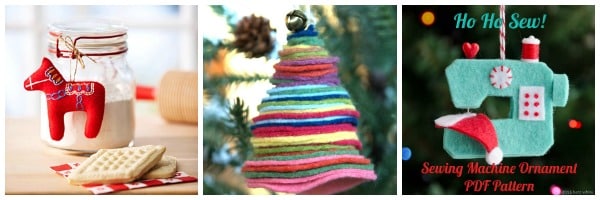 felt christmas ornaments felt stacked christmas tree