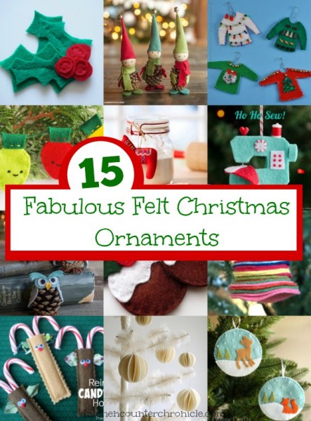 felt christmas crafts