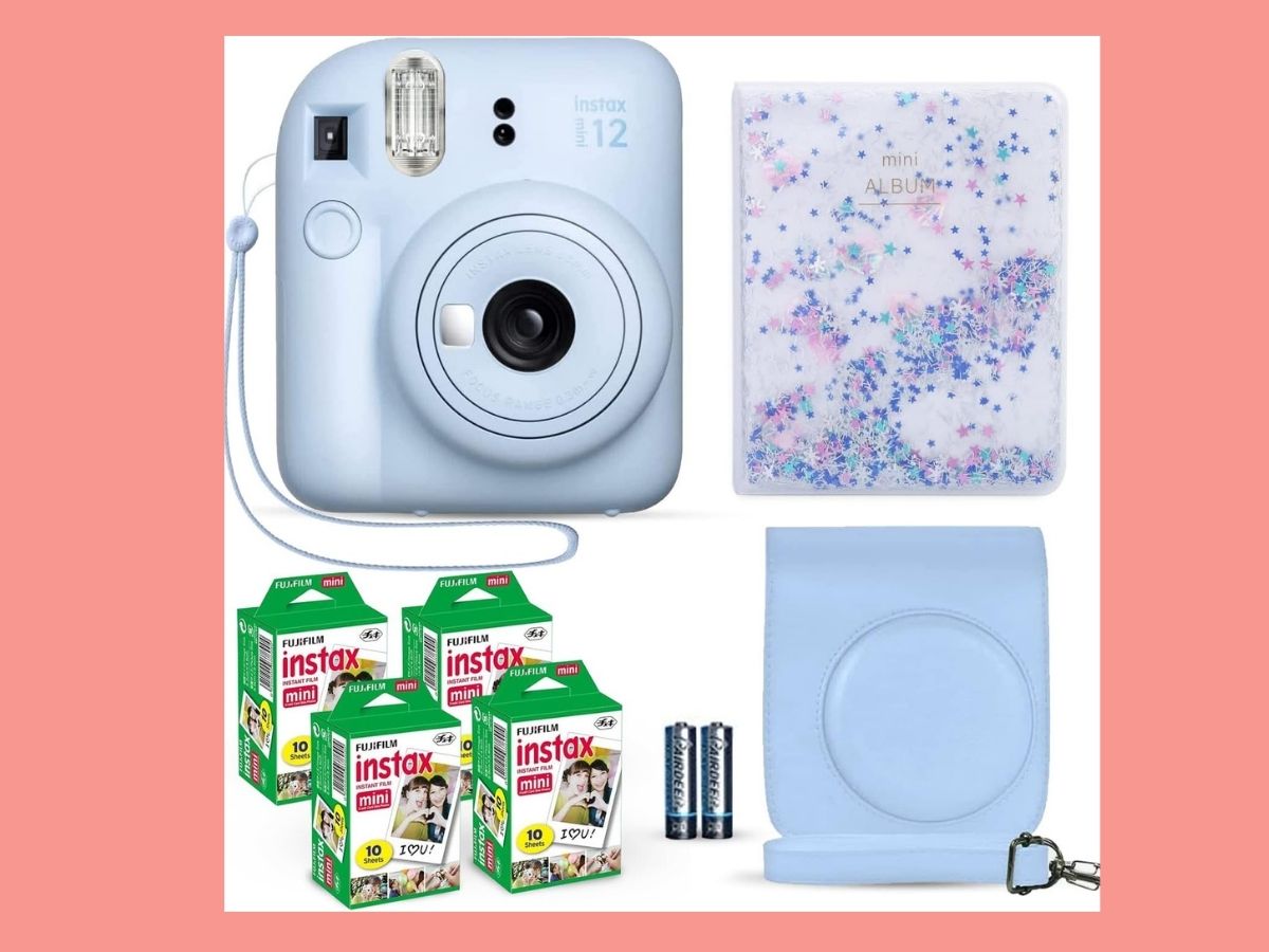 fuji instamax camera and film