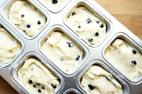 lemon blueberry loaf