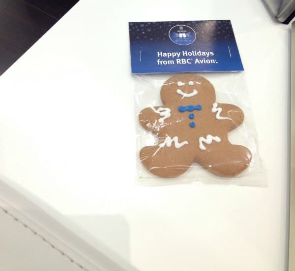 avion holiday boutique cookie