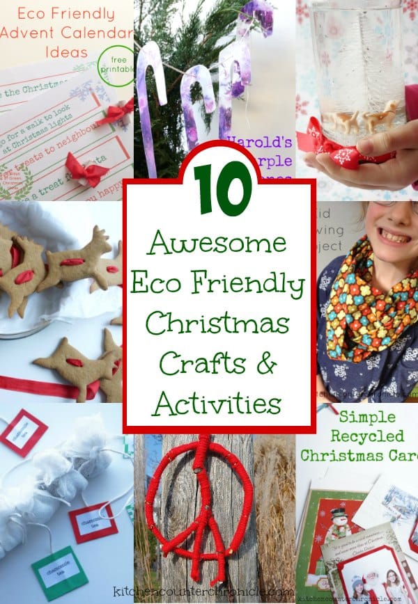 10 Awesome Eco Friendly Christmas Crafts and Activities for Kids