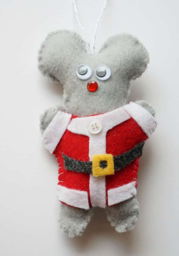 felt mouse ornament final
