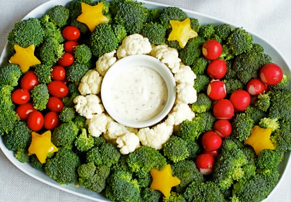 joy veggie platter