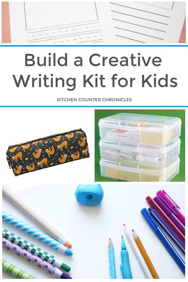 write now creative writing kit