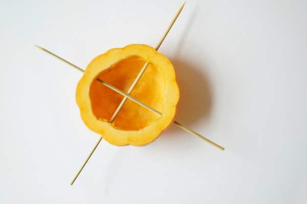 how to make a homemade bird feeder with skewers for birds to stand on