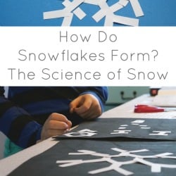 how do snowflakes form