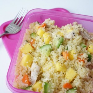 mango chicken couscous salad