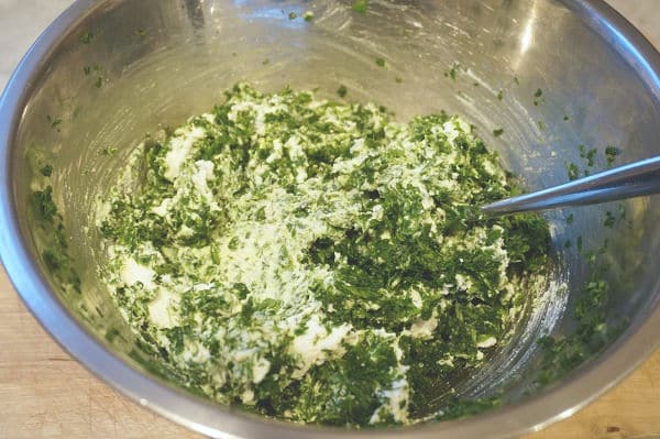 ravioli cheese and spinach filling