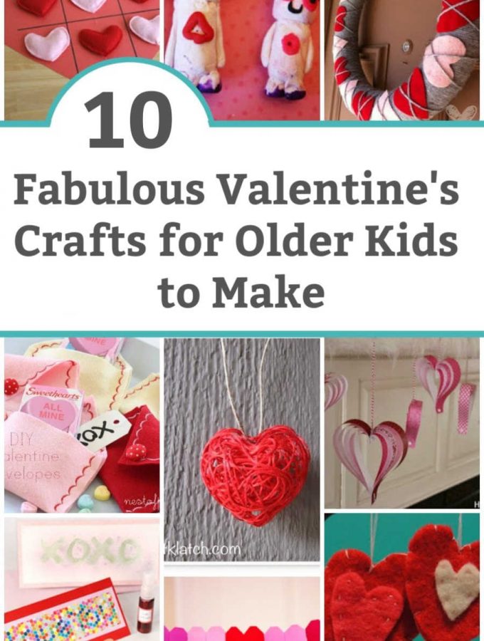 valentine's crafts for older kids