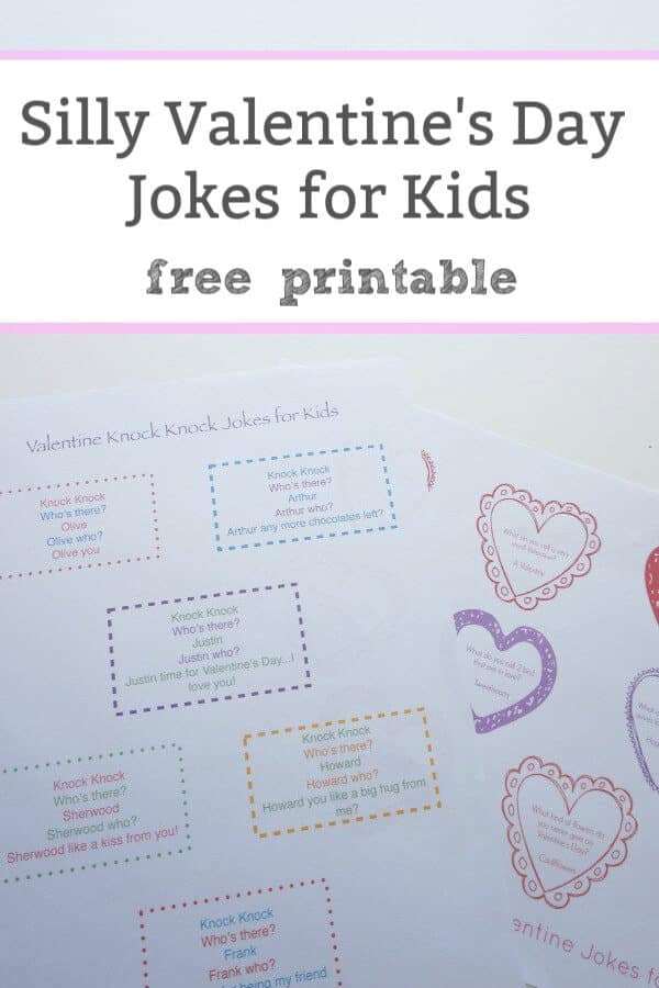valentine's day jokes for kids
