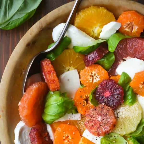 citrus caprese salad