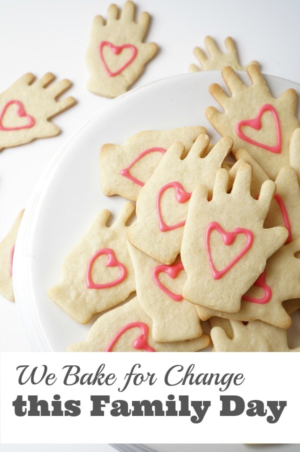 we bake for change this family day