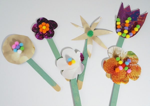 craft stick flowers
