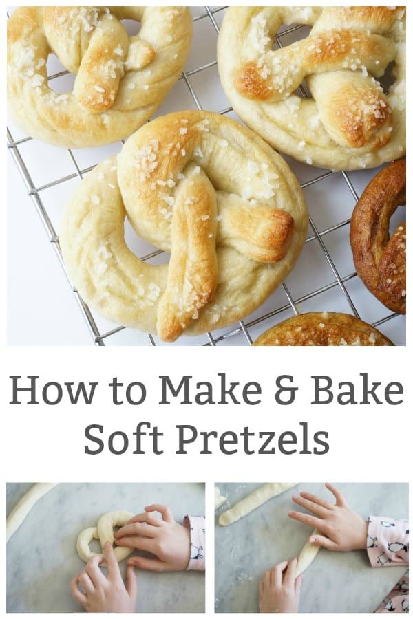 Making pretzels at home