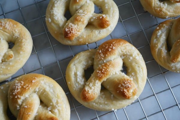 baked soft pretzels