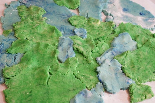 Earth Day cookie dough patches