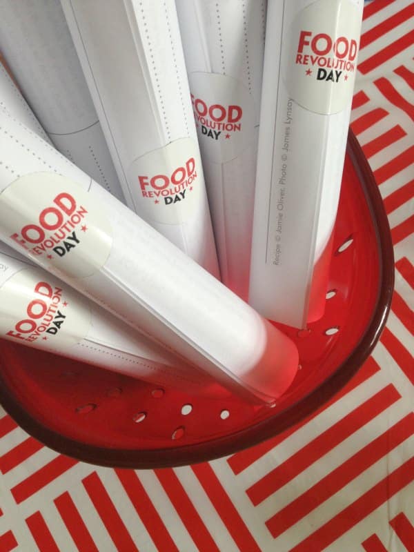 Food Revolution Day Recipe Printouts