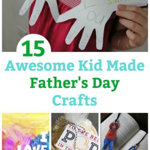 kid made father's day crafts