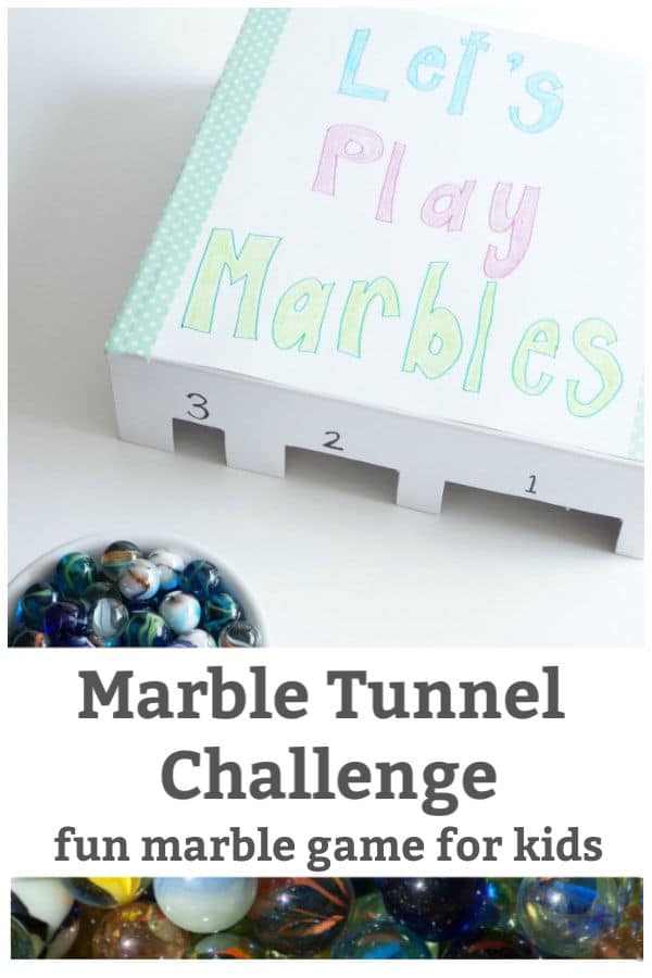 fun marble game for kids marble tunnel challenge