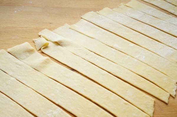 Homemade Pappardelle with Cherry Tomato Sauce