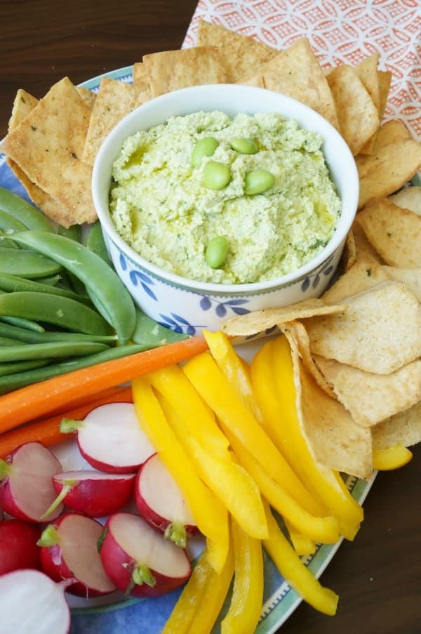 Simple Edamame Hummus Recipe