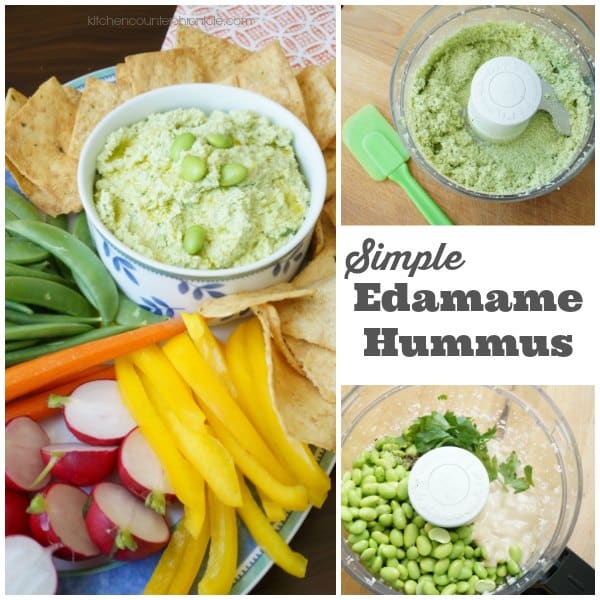 Simple Edamame Hummus Recipe