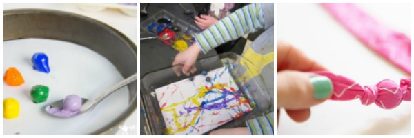 marble art for kids