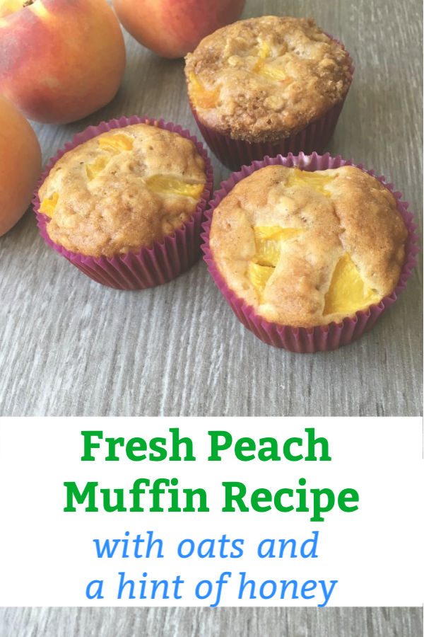 peach muffin recipe