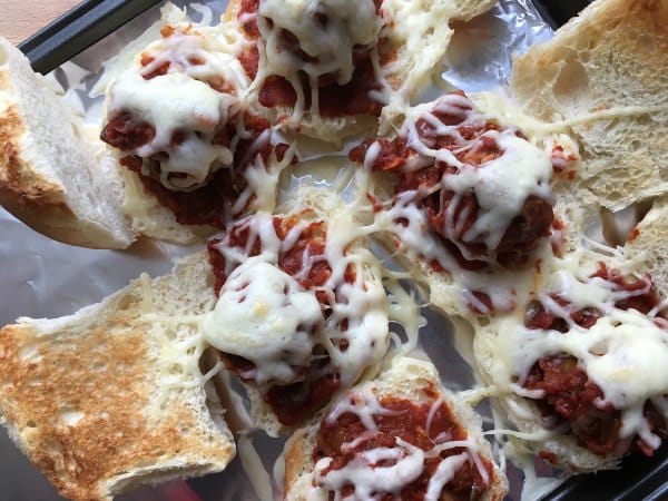 Joey's Meatball Slider Melted