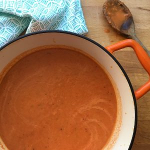 Oven Roasted Tomato Soup