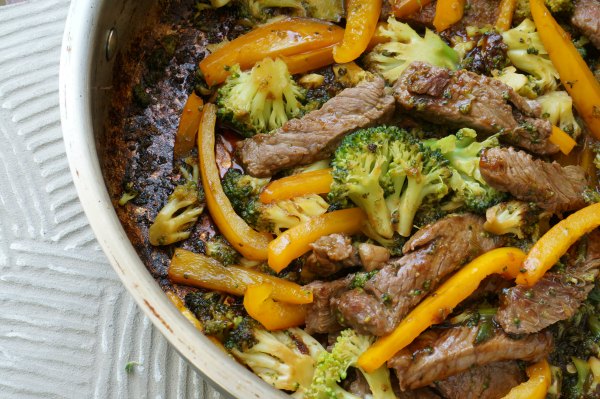 Ginger Beef with Broccoli Stir Fry