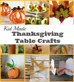 thanksgiving table crafts