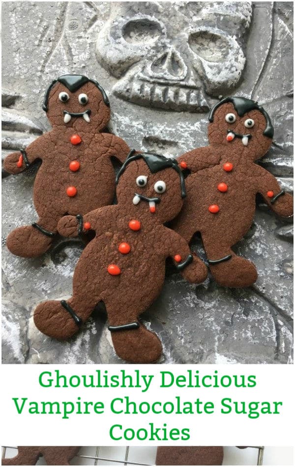 Vampire Chocolate Sugar Cookie