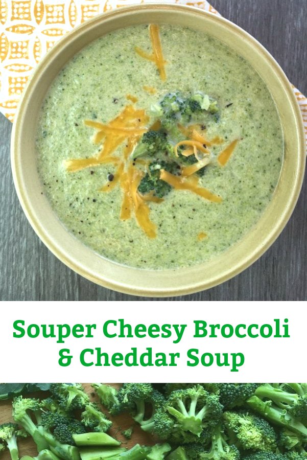 cheesy broccoli and cheddar soup