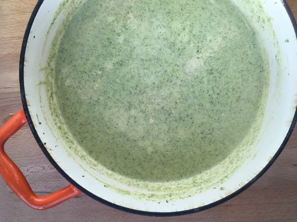 Creamy Broccoli and Cheddar Soup