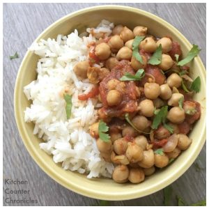 Simple Chickpea Curry